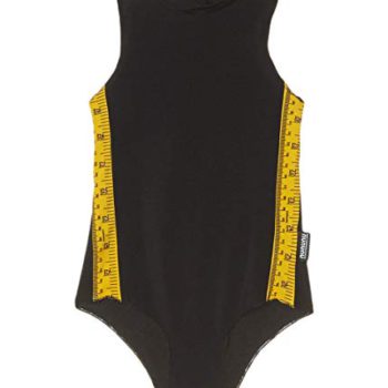 NUNUNU Child Lady’s Sleeveless Measuring Band Swimsuit (Toddler/Toddler/Little Children)