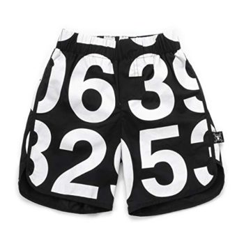 NUNUNU Boy’s Numbered Surf Shorts (Little Children/Large Children)