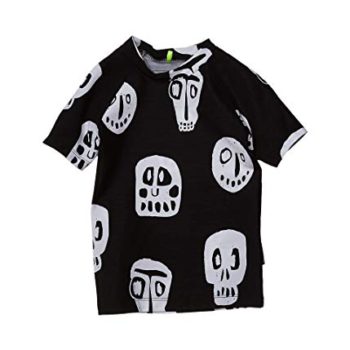 NUNUNU Child Boy’s Rowdy Masks Rashguard (Toddler/Toddler/Little Children)