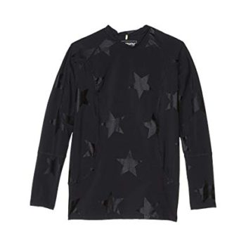 NUNUNU Boy’s Star Lengthy Sleeve Rashguard (Little Children/Huge Children)