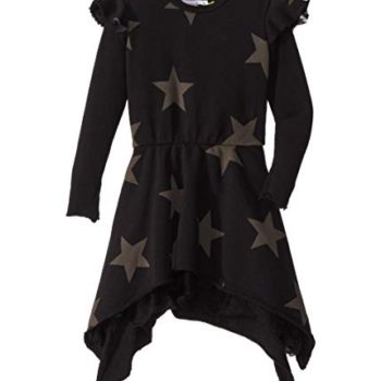 NUNUNU Child Lady’s Ruffled Sleeve Star Gown (Toddler/Little Children)