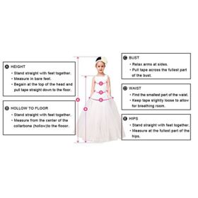 Abaowedding Ball Gown Lace up Flower First Communion Girl Dresses 0 3
