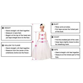 Abaowedding Ball Gown Lace up Flower First Communion Girl Dresses 0 3