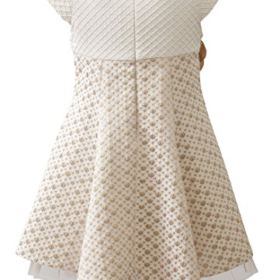 Lilax Little Girls Sparkle Polka Dot Twirl Dress 0 0