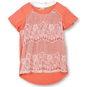 Speechless Women’ 7-16 Lace Entrance T-Shirt