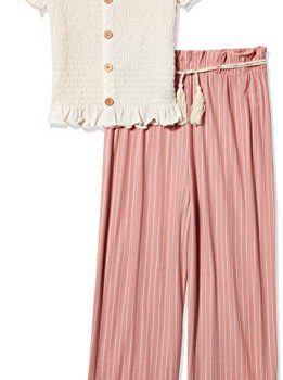 Speechless Ladies’ Smocked Prime and Pants Set