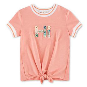 Speechless Women’ Sporty Tie Entrance T-Shirt