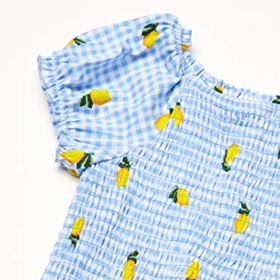 Speechless Girls Short Sleeve Smocked Top 0 0
