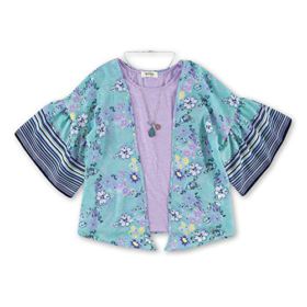 Speechless Ladies’ Massive Tee Shirt and Kimono
