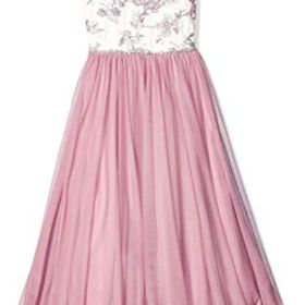 Speechless Girls High Neck Full Length Party Dress 0