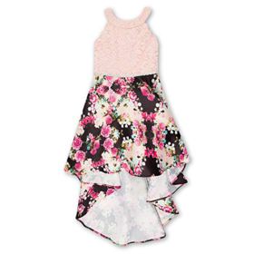 Speechless Ladies’ Excessive-Low Sleeveless Get together Costume