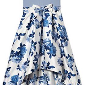 Speechless Girls Sleeveless High Low Taffeta Skirt Party Dress 0