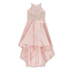 Speechless Ladies’ Huge 7-16 Excessive-Low Halter Formal Dance and Occasion Costume
