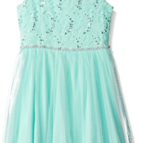 Speechless Girls Lace Sparkle Waist Party Dress 0