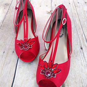 Joyfolie Arabella Heel in Red 0 0