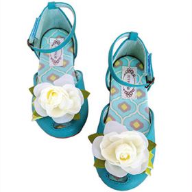 Joyfolie Aubrey Shoes in Teal 0