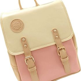 Big Mango Fashion Outdoor Bag SchoolBag Laptop Backpack Soft Satchel Handbag for Female Pink 0