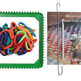 Harrisville Designs Potholder 7 Traditional Size Potholder Loom Kit with Cotton Loops Make 2 Potholders Weaving Crafts for Kids Adults Multi 0 0