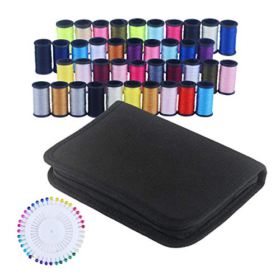 130 Mini Sewing Kit Southsun DIY Premium Sewing Supplies for Kids Beginner Travel Emergency with Scissors Thimble Thread Needles Tape Measure Carrying Case and Accessories 0 3