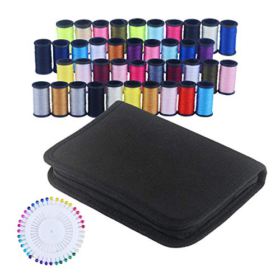 130 Mini Sewing Kit Southsun DIY Premium Sewing Supplies for Kids Beginner Travel Emergency with Scissors Thimble Thread Needles Tape Measure Carrying Case and Accessories 0 3