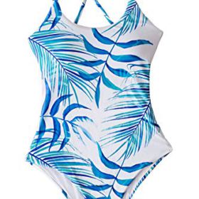 Chance Loves Juniors GirlsWomens One Piece Padded Swimsuit for Tweens Teens 0