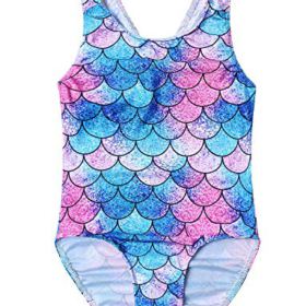 Girls Bathing Suits Unicorn Mermaid Swimsuits One Piece Swimwear 0
