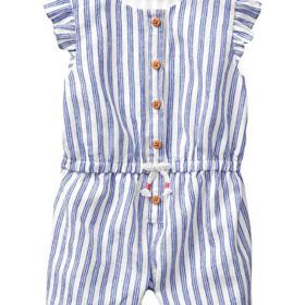 Gymboree Baby Girls 1 Piece Button Down Bodysuit 0