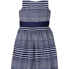 Gymboree Girls Little Sleeveless Striped Bow Dress 0