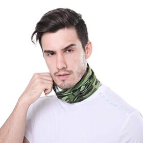 Unisex Camouflage Bandana Cooling Seamless Rave Camo Balaclavas UV Neck Gaiter Scarf Headwrap for Dust Outdoors Sports 0 1