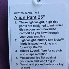 Lululemon Align Pant 25 VTPM Vintage Plum 0 3