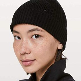 Lululemon Twist of Cozy Knit Beanie Merino Wool Ski Hat 0 0