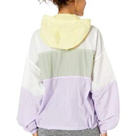 ASTR the label Womens Retro Colorblock Windbreaker Lightweight Jacket 0 0