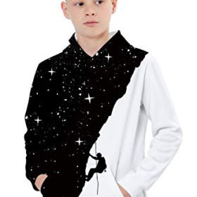 UNICOMIDEA Kids Hoodies Pullover 3D Sweatshirt Jumpers Blouse Tops for Boys Girls 6 16 Years Old 0 1