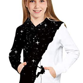 UNICOMIDEA Kids Hoodies Pullover 3D Sweatshirt Jumpers Blouse Tops for Boys Girls 6 16 Years Old 0 2