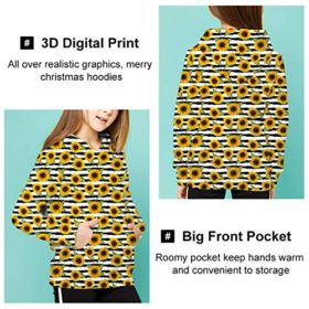 Ahegao Unisex Kids Hoodies Sweaters 3D Printed Casual Hooded Sweatshirts with Big Pockets for 4 14T Boys Girls 0 3