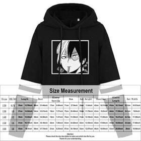 FANCYLEO Youth My Hero Academia Hoodie for Kids Teen Girls Boys Crew Neck Stripe Pullover Sweatshirt 0 2