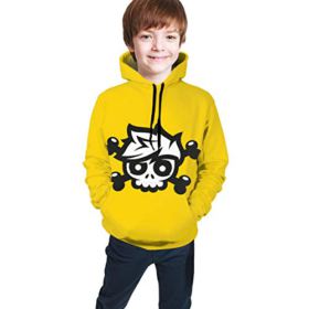 CRA in Er Youth Boys Girls 3D Print Pullover Hoodies Hooded Seatshirts Sweaters 0