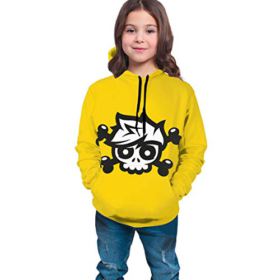 CRA in Er Youth Boys Girls 3D Print Pullover Hoodies Hooded Seatshirts Sweaters 0 1