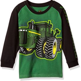 John Deere Boys’ Lengthy Sleeve Raglan Tee