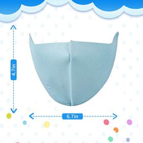 DECOMEN Kids Cloth Face CoveringWashable Reusable Multi PackUV Protection for Outdoor Activities 0 2