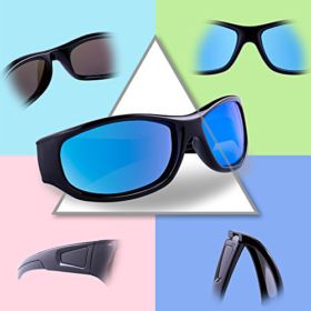 RIVBOS Rubber Kids Polarized Sunglasses With Strap Glasses Shades for Boys Girls Baby and Children Age 3 10 RBK037 0 2