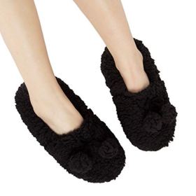 Jessica Simpson Womens Slipper Socks with Washable Face Mask Set 0 5
