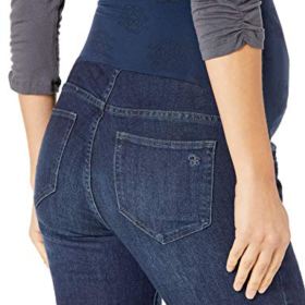 Jessica Simpson Womens Maternity Full Length Secret Fit Belly Skinny Leg Jegging 0 1