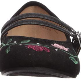 Jessica Simpson Girls Milla Ballet Flat Black 0 0