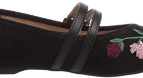 Jessica Simpson Girls Milla Ballet Flat Black 0 4