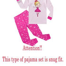 Little Big Girls Pajamas Set Kids PJs 100 Cotton Sleepwear 0 0