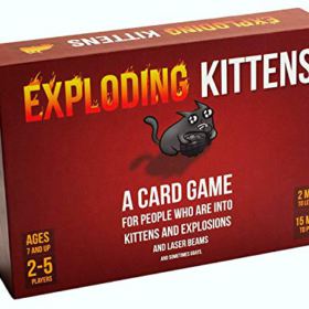Exploding Kittens Card Game Family Friendly Party Games Card Games for Adults Teens Kids 0