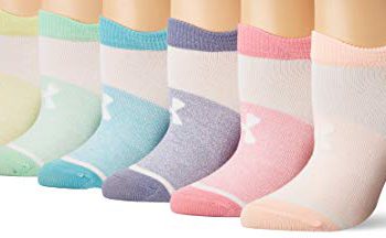 Below Armour Youth Important 2.0 No Present Socks, 6-Pairs