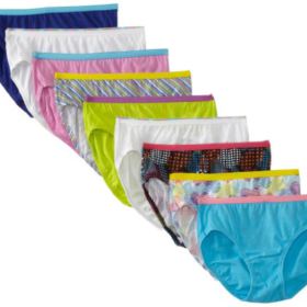 Hanes Girls Hipster Multipack colors and prints may vary 0