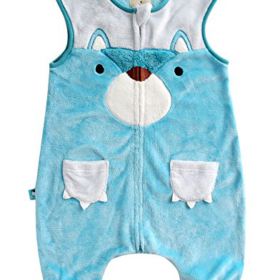 VAENAIT BABY 1 7Y Cozy Warm Fleece Kids Boys Wearable Blanket Sleeper 0 2